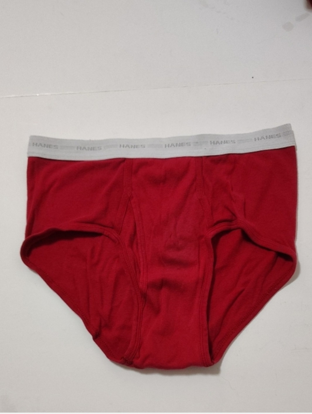 Vtg Hanes Men's Classic Briefs - Red
